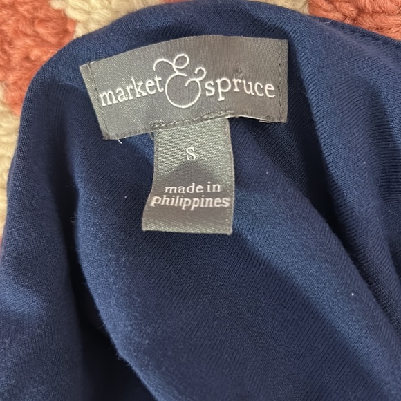 MARKET & SPRUCE S floor length, peekaboo back maxi dress - Picture 5 of 10